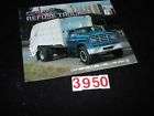 1984 GMC Refuse Truck Sales Folder Excellent Condition