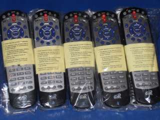 New Lot of 5 DishNetwork 21.0 IR/UHF PRO Learning Remote TV2 522 625 