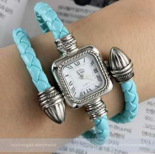   Popular Braided Strap Lady Women Quartz Wrist Watch Gifts New  
