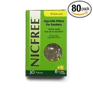   Cigarette Filters For Smokers   80 Packs