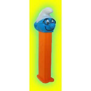  Brainy Smurf Pez Dispenser with Orange Stem Everything 