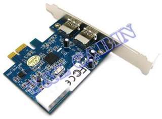 Port USB 3.0 HUB to PCI E Express Card Adapter NEC  