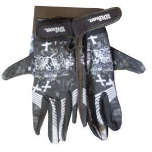  Wilson Football Gloves   Youth Small