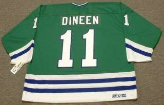 KEVIN DINEEN Whalers 1989 Throwback Jersey MEDIUM  