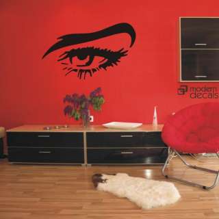 Salon / Fashion / Eye / Modern / Vinyl Wall Art Decal  