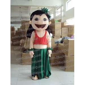   Lilo of Lilo & Stitch Adult Size Cartoon Mascot Costume Toys & Games