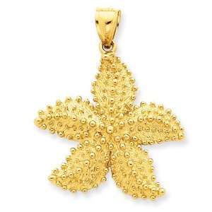  14k Starfish Pendant Jewelry