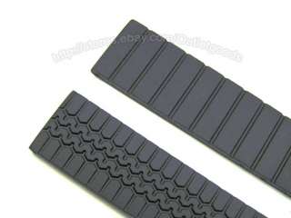 18mm 22mm Reversible Silicon Watch Band Strap depolyant  