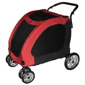  Expedition Pet Strollers Burgundy 42 x 30.25 x 37.75 
