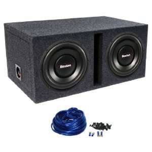   Subwoofer Enclosure + Sub Box Wire Kit with 14 Gauge Speaker Wire