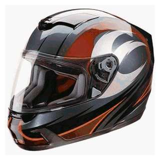 Z1R Venom Sunburst Helmet   X Large/Orange/Grey/Black 