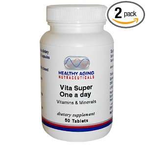  Healthy Aging Nutraceuticals Vita Super One A Day Vitamins 