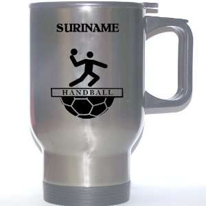  Surinamese Team Handball Stainless Steel Mug   Suriname 