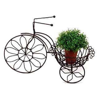 New Metal Tricycle Planter Plant Stand Basket   85314  