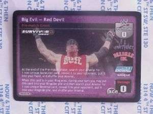 Raw Deal WWE V16.0 Undertaker Big Evil    Red Devil  