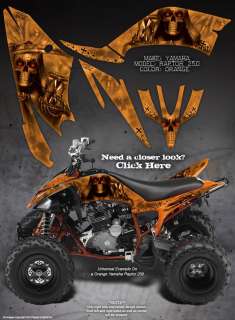 YAMAHA RAPTOR 250 GRAPHICS THE CALL OF DEATH REAPER  