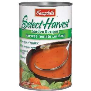 Campbells Select Harvest Tomato w/ Basil, 18.7 oz Cans, 12 ct