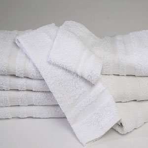  24x50 White Blue Marlin Healthcare Bath Towels Wholesale 