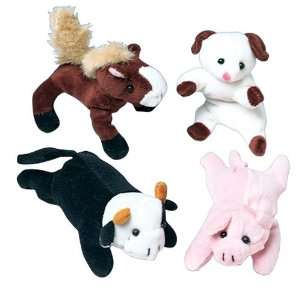  Mini Bean Bag Farm Animals Toys & Games