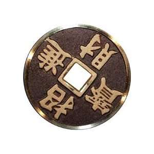   Chinese Coins BRASS Close Up Magic Tricks 