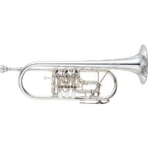  Yamaha YTR 948FFMGS Custom Rotary C Trumpet Musical 
