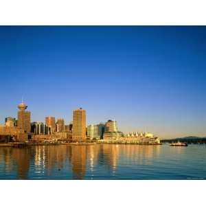  City Skyline and Waterfront, Vancouver, British Columbia 