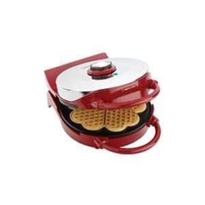  Villaware V0153100RU00 Heart Waffler  Red