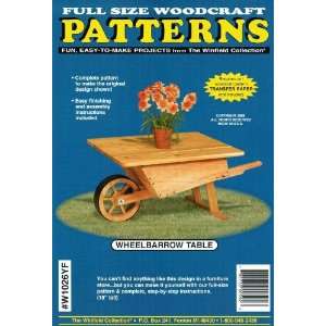  Wheelbarrow Table Woodworking Plans Arts, Crafts & Sewing