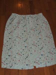 Christopher and Banks Floral Skirt Size 14 Long A Line  